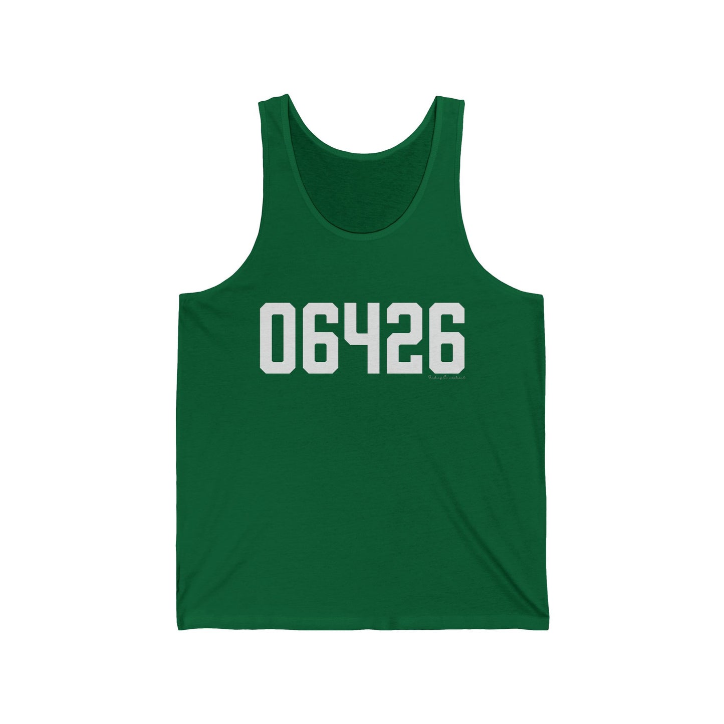 06426 Essex CT Zip Code Unisex Jersey Tank Top