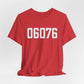 06076 Stafford CT Zip Code Unisex Jersey Short Sleeve T-Shirt