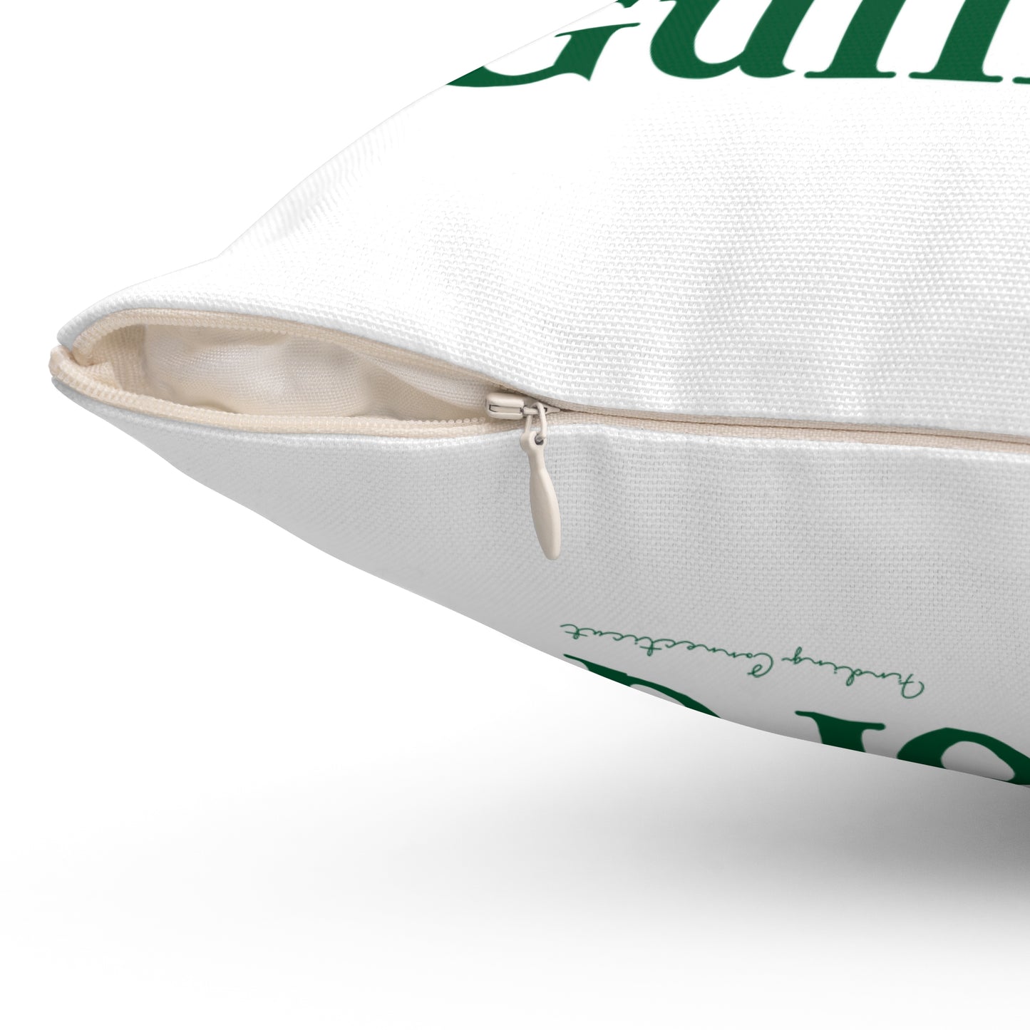 I Clover Guilford Spun Polyester Square Pillow