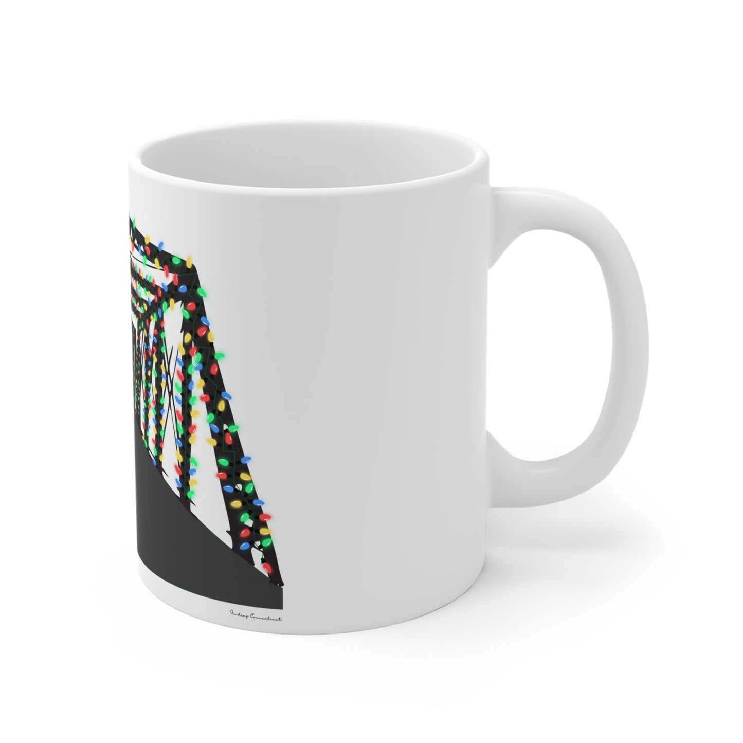 Saugatuck Bridge Lights Mug 11oz