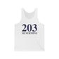 203 Silvermine Unisex Jersey Tank Top