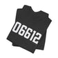 06612 Easton CT Zip Code Unisex Jersey Short Sleeve T-Shirt
