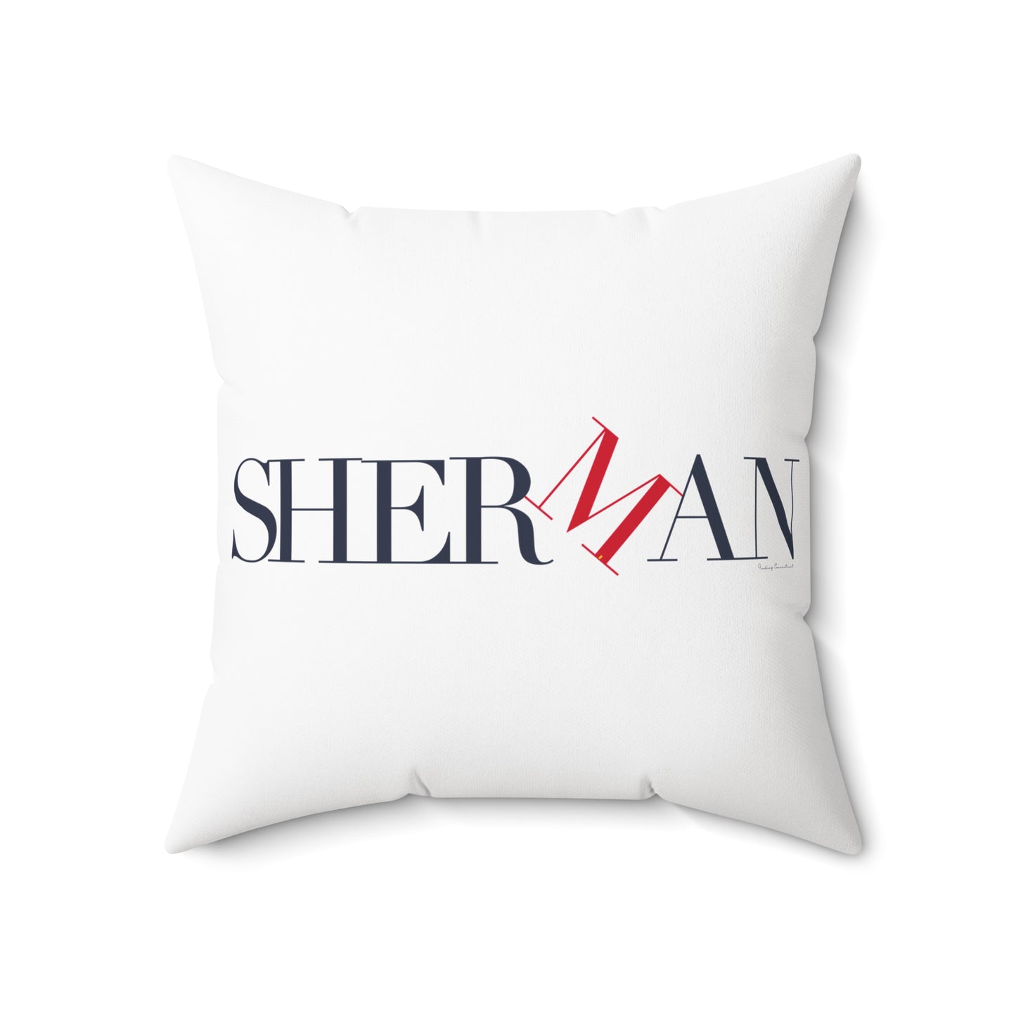 41 Tilt Sherman Spun Polyester Square Pillow