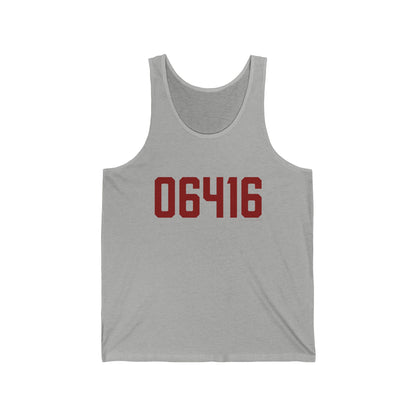 06416 Cromwell Connecticut Zip Code Unisex Jersey Tank Top