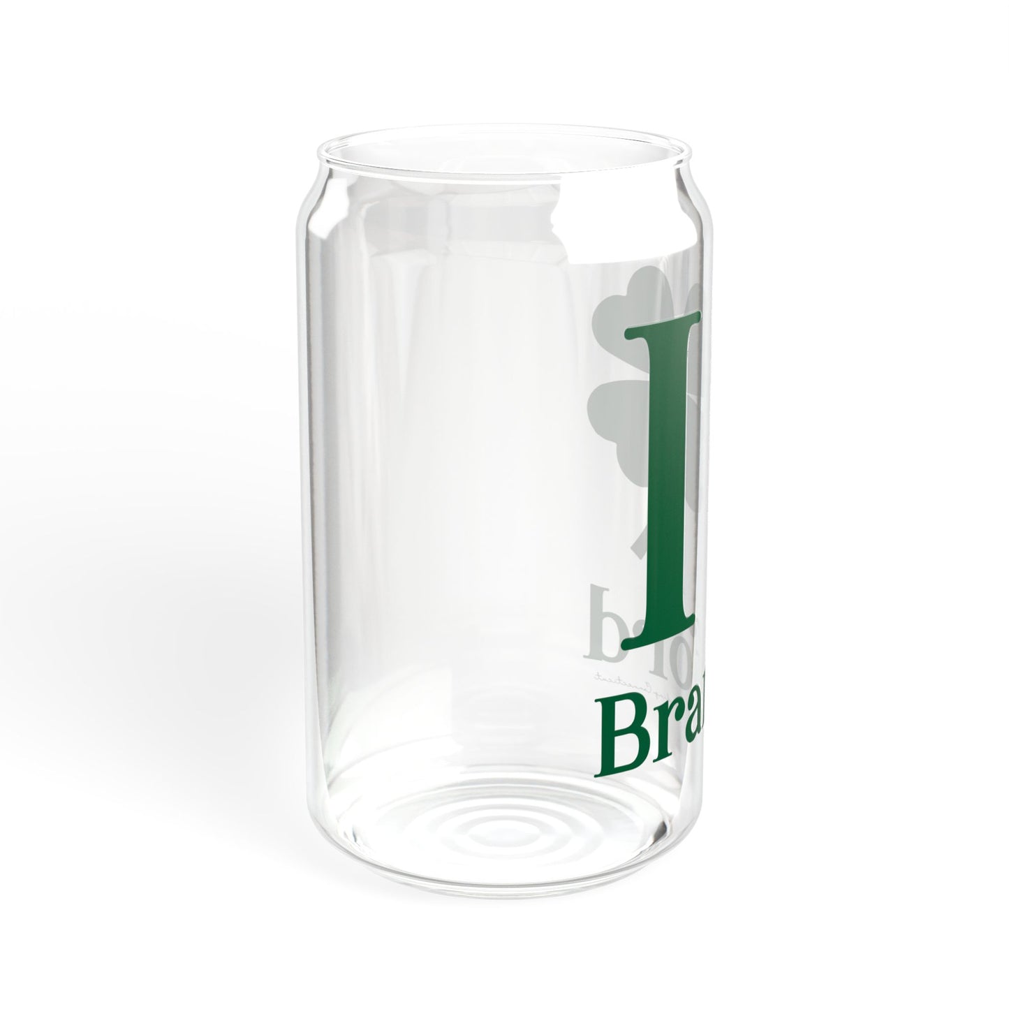 I Clover Branford Sipper Glass, 16oz