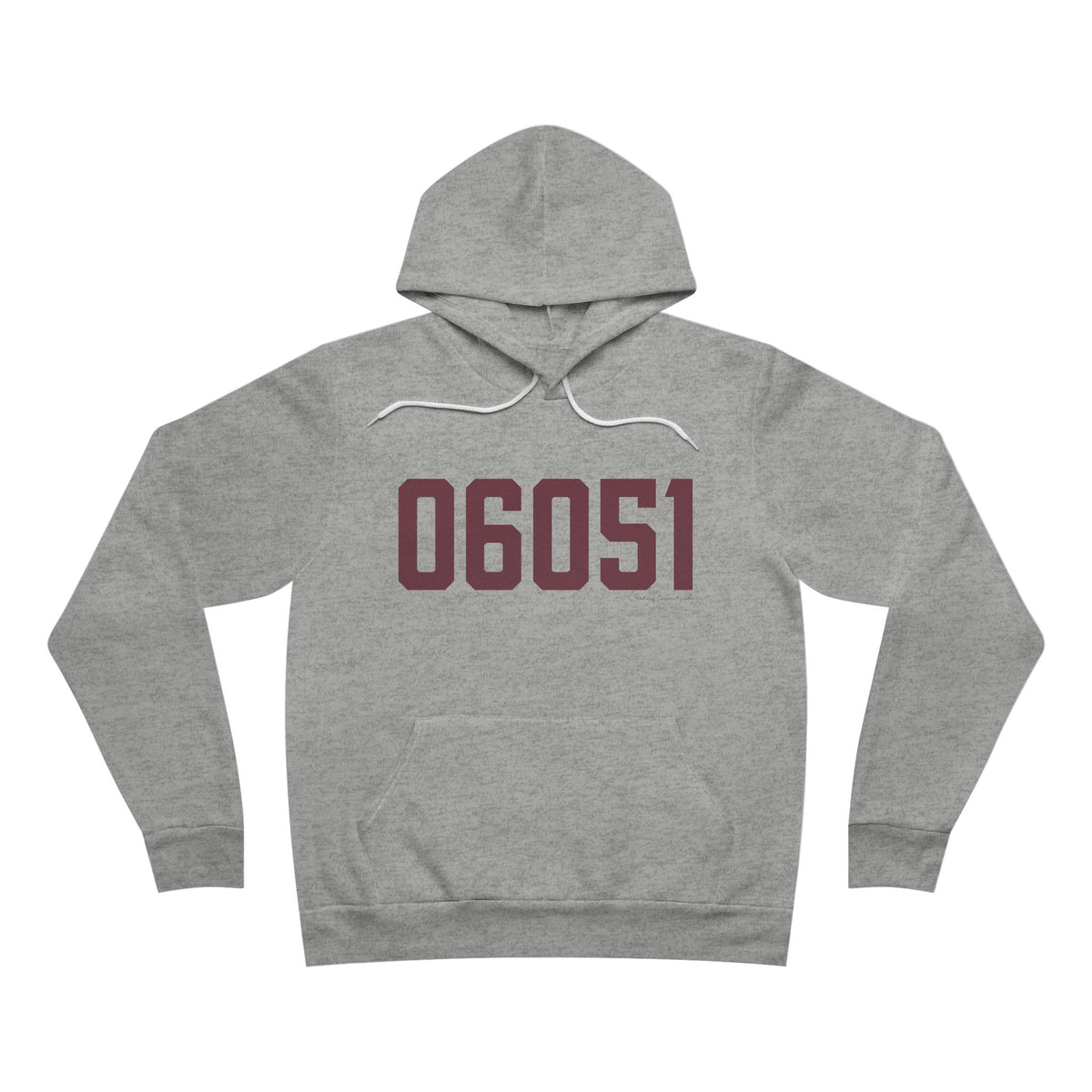 06051 New Britain Connecticut Zip Code Unisex Sponge Fleece Pullover Hoodie