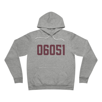 06051 New Britain Connecticut Zip Code Unisex Sponge Fleece Pullover Hoodie