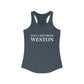 Just a kid from Weston Women's Ideal Racerback Tank Top