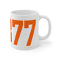 06877 Ridgefield Connecticut Zip Code  Mug 11oz