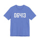 06413 Clinton CT Zip Code Unisex Jersey Short Sleeve T-Shirt