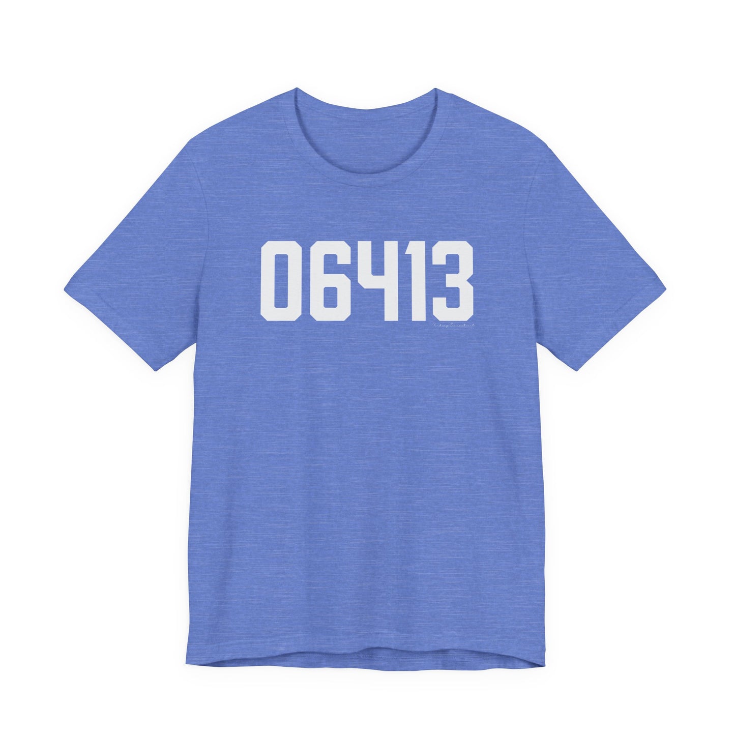 06413 Clinton CT Zip Code Unisex Jersey Short Sleeve T-Shirt