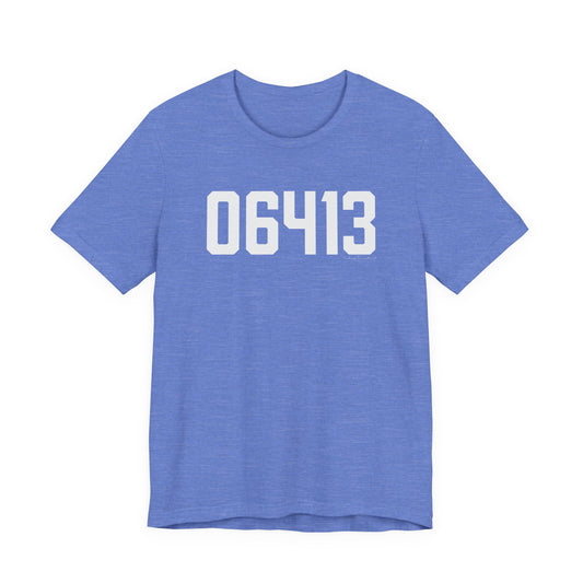 06413 Clinton CT Zip Code Unisex Jersey Short Sleeve T-Shirt