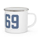 06069 Sharon Connecticut Zip Code Enamel Camping Mug