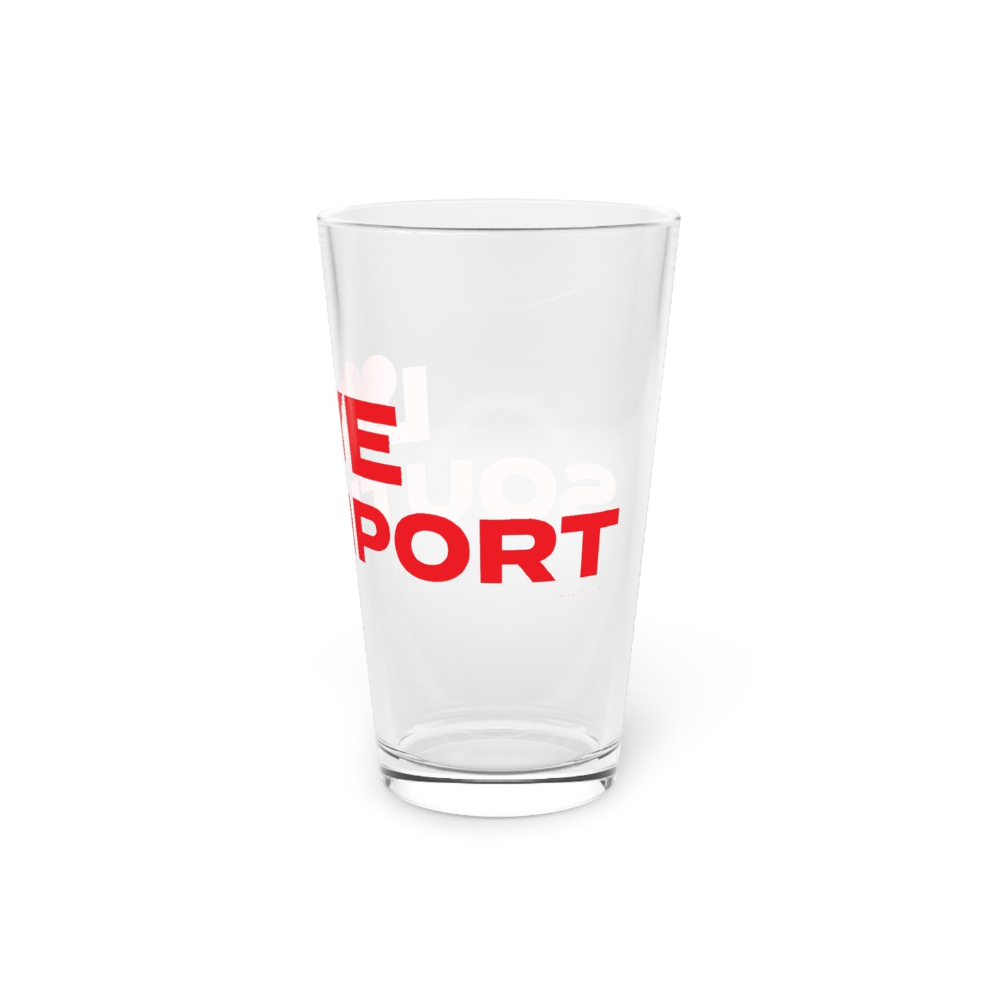 Love Southport Pint Glass, 16oz