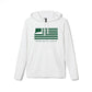 Woodbridge Connecticut St. Patrick’s Day Flag adidas Unisex Fleece Hoodie