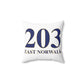 203 East Norwalk Spun Polyester Square Pillow