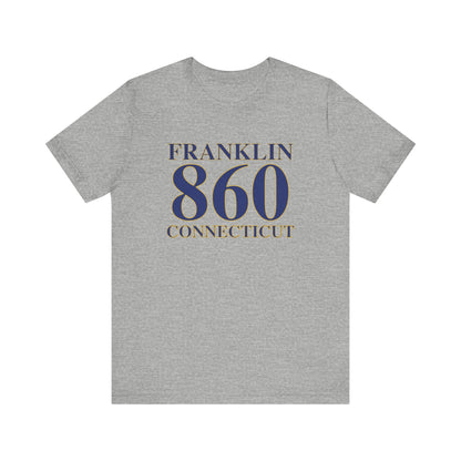 Franklin 860 Connecticut Unisex Jersey Short Sleeve T-Shirt