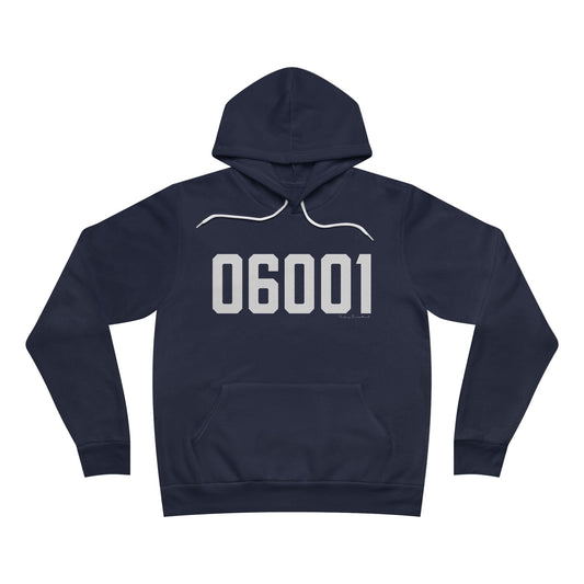 06001 Avon CT Zip Code Unisex Sponge Fleece Pullover Hoodie