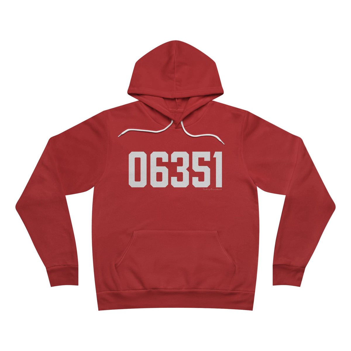 06351 Griswold CT Zip Code Unisex Sponge Fleece Pullover Hoodie