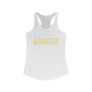 Just a kid from Bethany Women's Ideal Racerback Tank Top