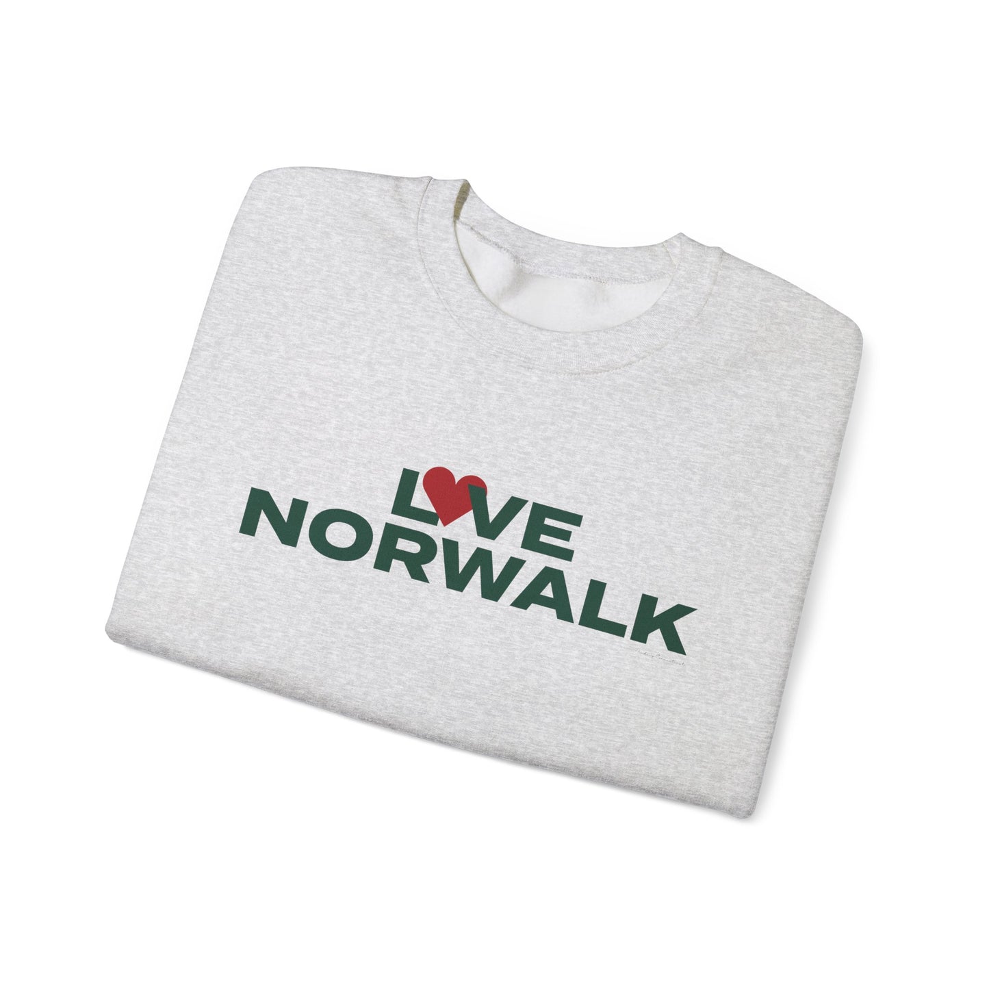 Love Norwalk Unisex Heavy Blend™ Crewneck Sweatshirt