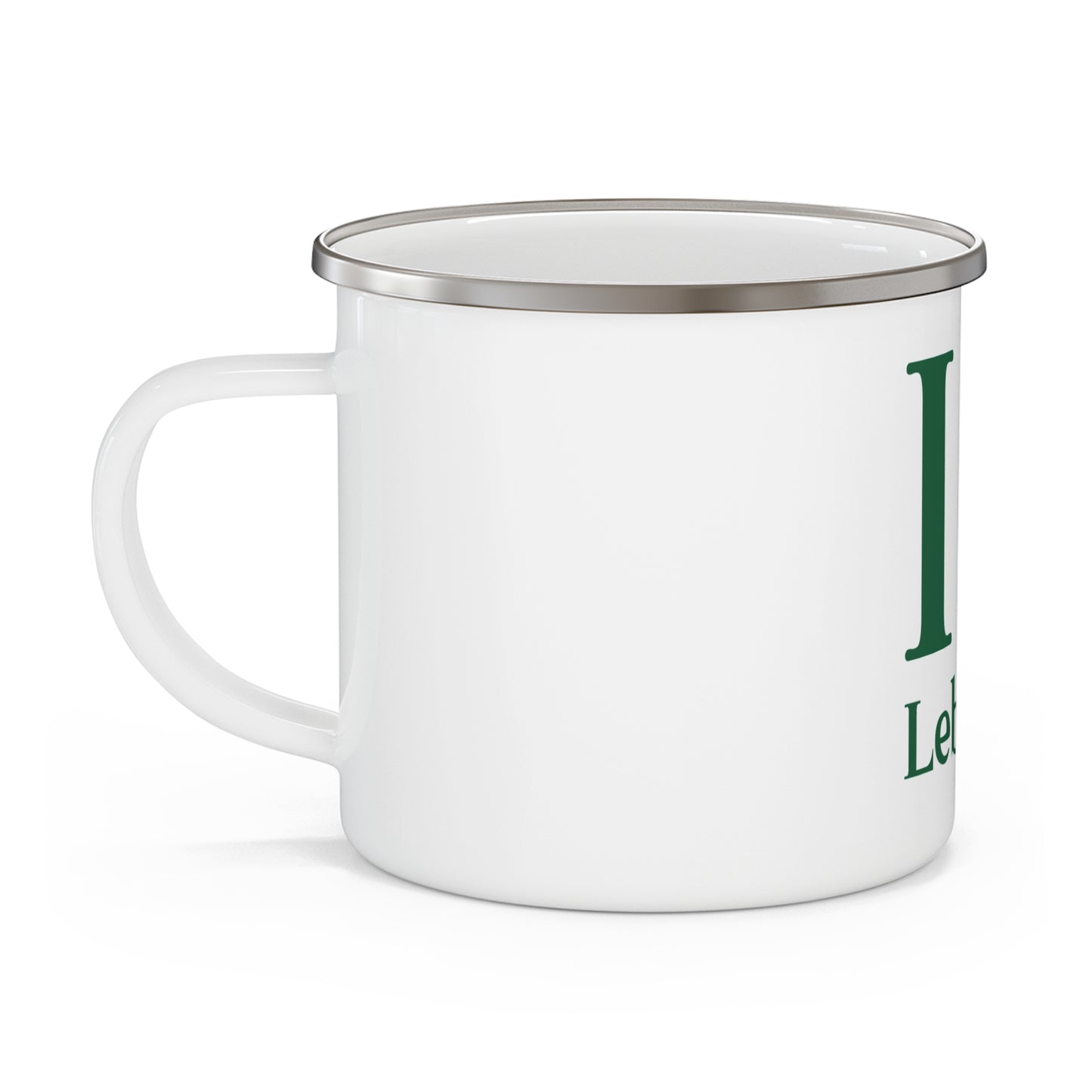 I Clover Lebanon Enamel Camping Mug
