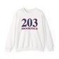 203 Brookfield Red White & Blue Unisex Heavy Blend™ Crewneck Sweatshirt