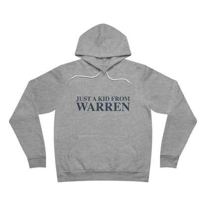 Just a kid from Warren Unisex Sponge Fleece Pullover Hoodie