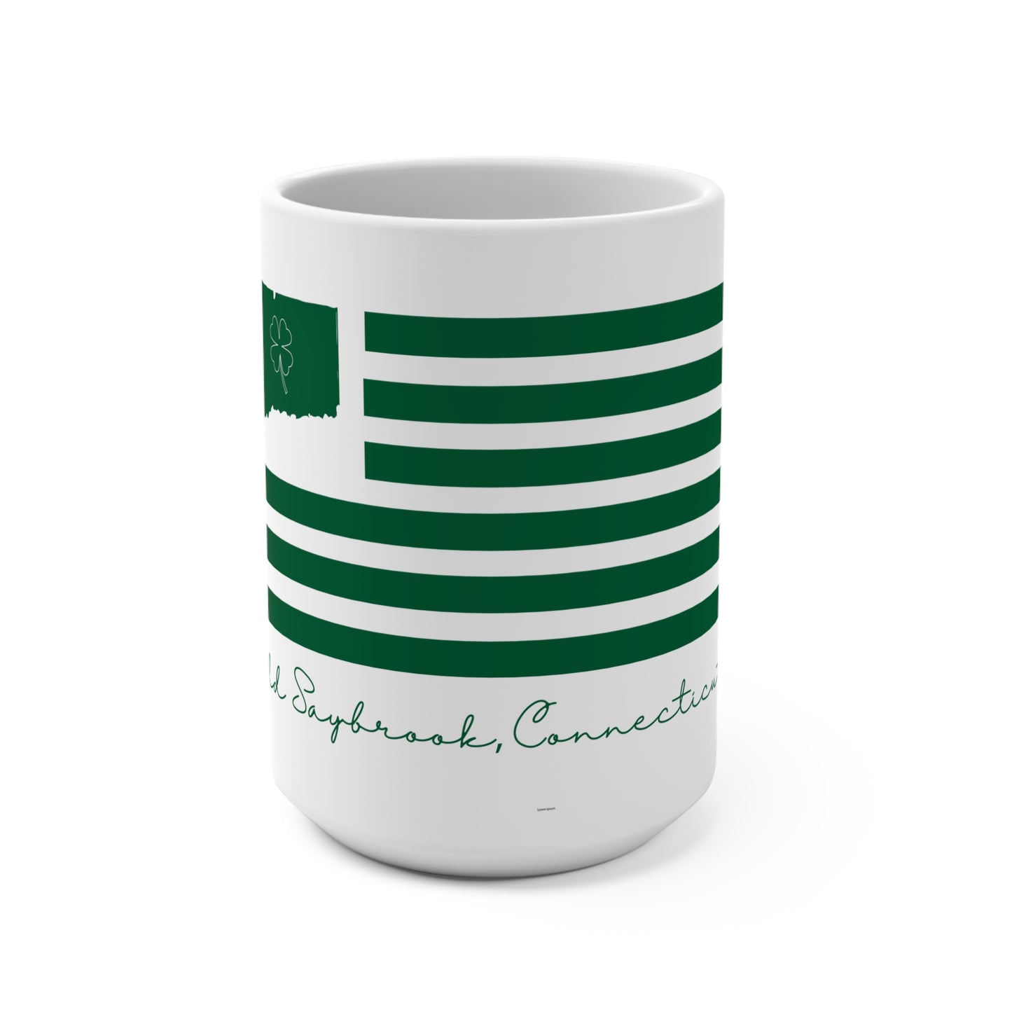 Old Saybrook St. Patrick’s Day Flag Mug 15oz