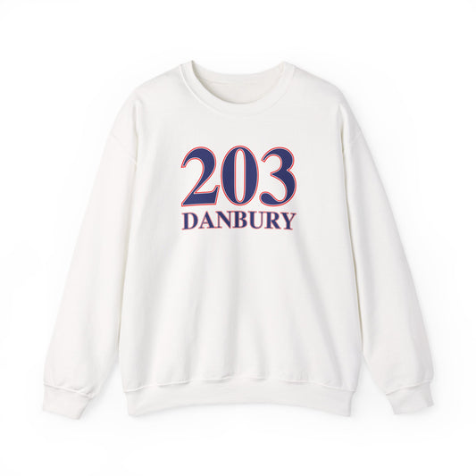 203 Danbury Red, White & Blue Unisex Heavy Blend™ Crewneck Sweatshirt