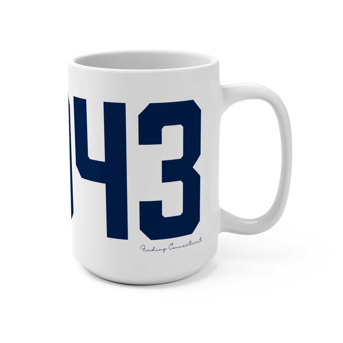 06043 Bolton Connecticut Zip Code Mug 15oz