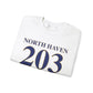 North Haven 203 Connecticut Unisex Heavy Blend™ Crewneck Sweatshirt