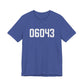 06043 Bolton CT Zip Code Unisex Jersey Short Sleeve T-Shirt