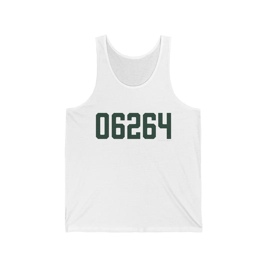 06264 Scotland Connecticut Zip Code Unisex Jersey Tank Top