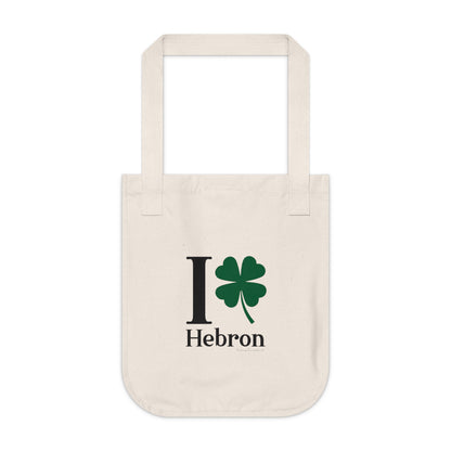 I Clover Hebron Organic Canvas Tote Bag