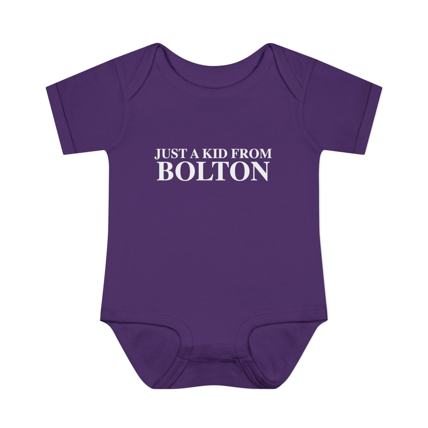 Just a kid from Columbia Infant Baby Rib Bodysuit