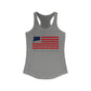 Willimantic Connecticut Flag Women's Ideal Racerback Tank Top