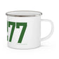 06277 Thompson Connecticut Zip Code Enamel Camping Mug