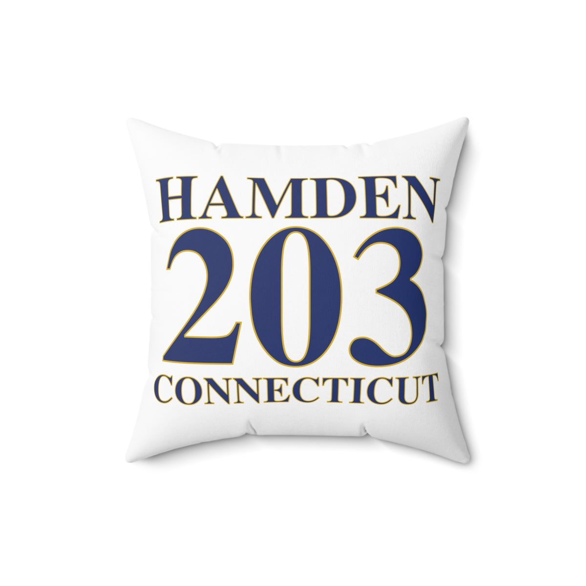 Hamden 203 Connecticut Polyester Square Pillow