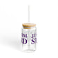 Just a kid from Stamford Sipper Glass, 16oz