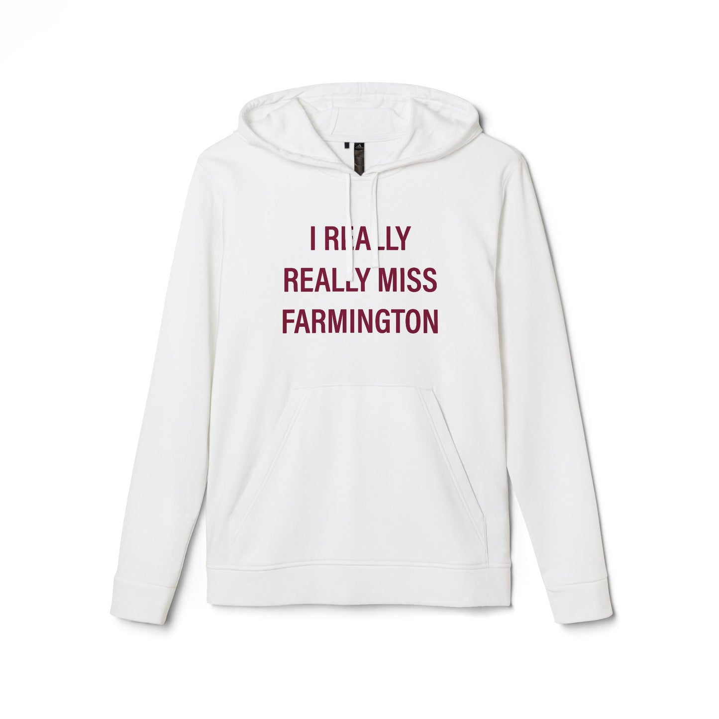 I Really Really Miss Farmington  adidas Unisex Fleece Hoodie