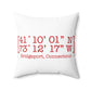Bridgeport Coordinates Spun Polyester Square Pillow