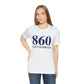 860 East Haddam Unisex Jersey Short Sleeve Tee