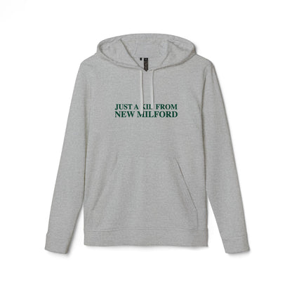 Just a kid from New Milford adidas Unisex Fleece Hoodie