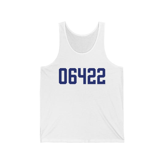 06422 Durham Connecticut Zip Code Unisex Jersey Tank Top