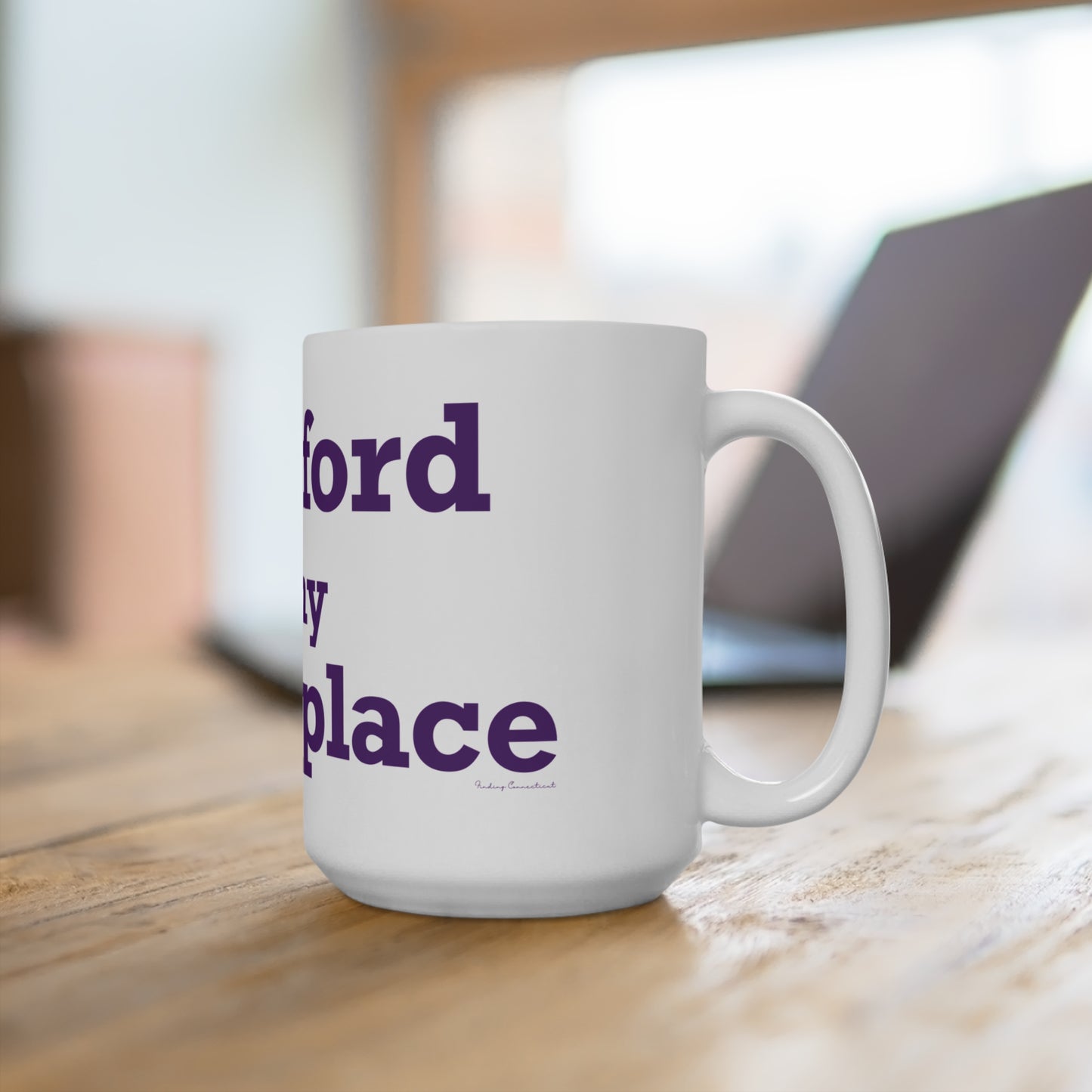 Stamford Is My Happy Place Mug 15oz
