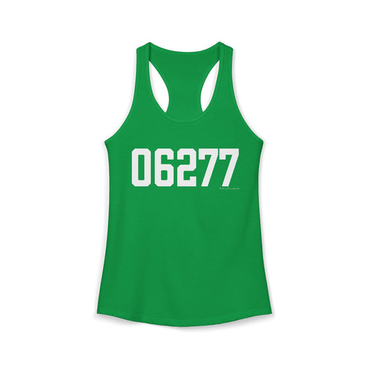 06277 Thompson CT Zip Code Women's Ideal Racerback Tank Top