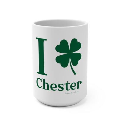 I Clover Chester Mug 15oz