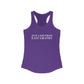 Just a kid from East Granby Women's Ideal Racerback Tank Top
