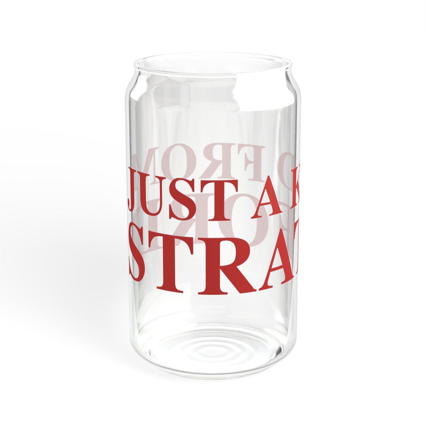 Just a kid from Stratford Sipper Glass, 16oz
